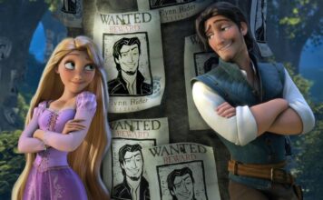 A torre de Rapunzel já está de pé! Bastidores do live-action de Enrolados revelam primeiro grande cenário do filme