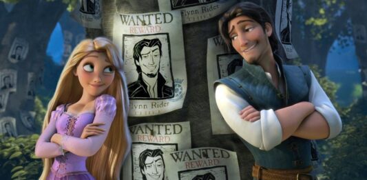 A torre de Rapunzel já está de pé! Bastidores do live-action de Enrolados revelam primeiro grande cenário do filme