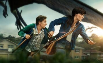 O Fim da Rua chega aos cinemas com Anne Hathaway e Ewan McGregor em uma vizinhança tomada por dinossauros