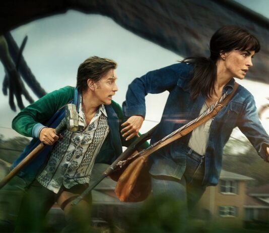 O Fim da Rua chega aos cinemas com Anne Hathaway e Ewan McGregor em uma vizinhança tomada por dinossauros