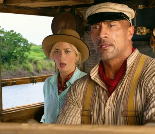 Jungle Cruise na Temperatura Máxima deste domingo (20): Dwayne Johnson e Emily Blunt encaram aventura na Amazônia